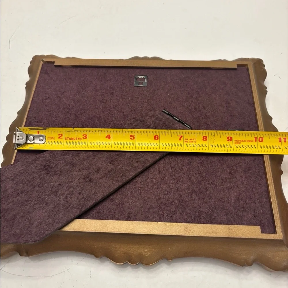 Vintage picture frame Victorian style. Holds 10” x 8” photo